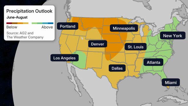 Normal Weather Radar Summer Temperature Forecast: Hotter-Than-Average Conditions For Much Of ...