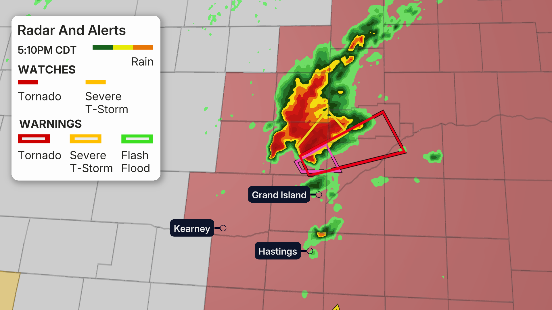 Structures Damaged As Severe Weather Outbreak Spawns Tornadoes In ...