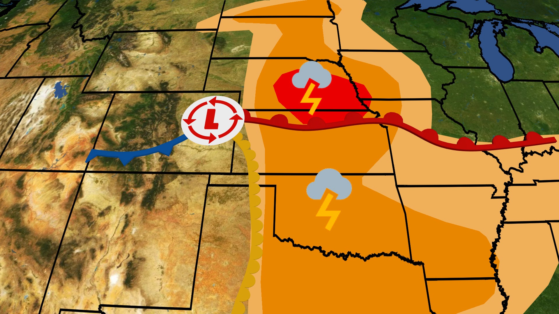 Two Rounds Of Severe Weather Expected In The Plains