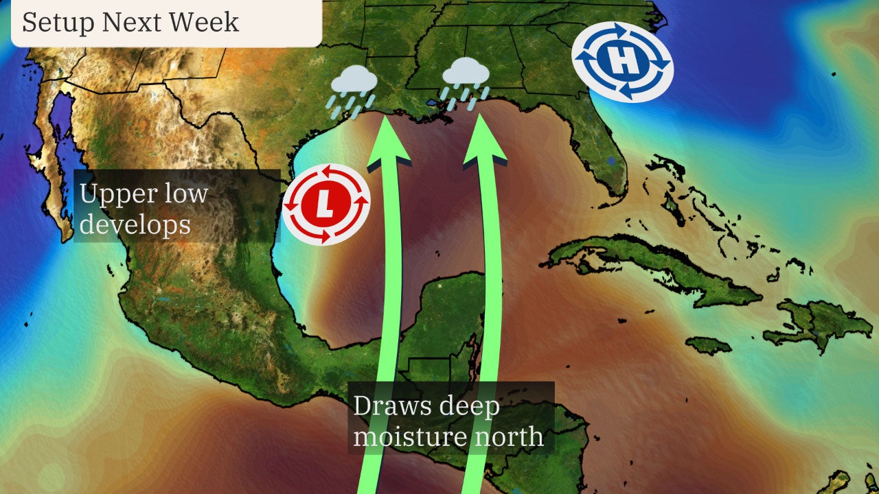 Florida Flood Threat Fueled By Tropical Moisture | Weather.com