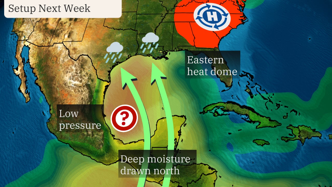 Florida Gulf tropical development possible