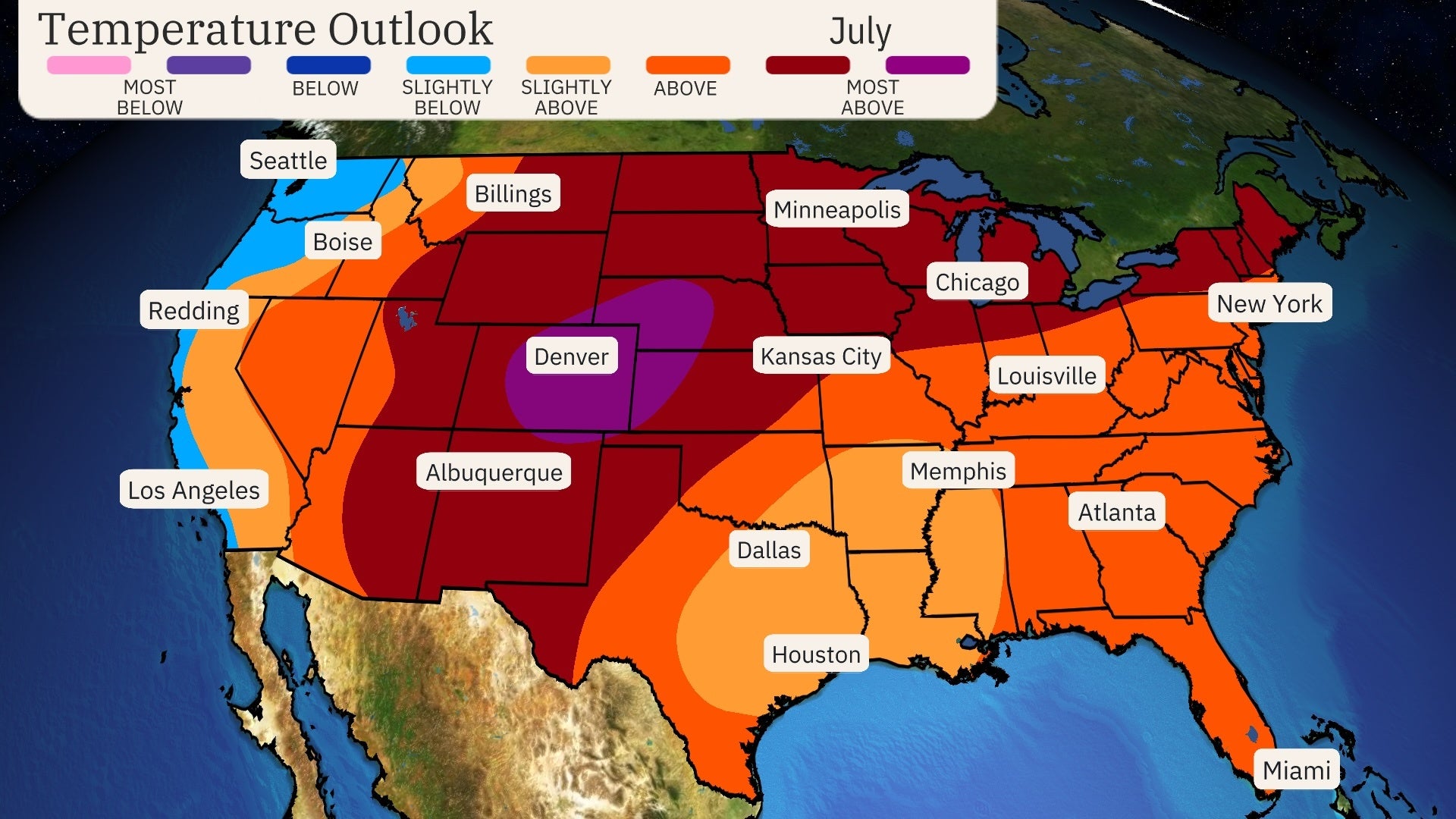 Late Summer Outlook July through September 2024