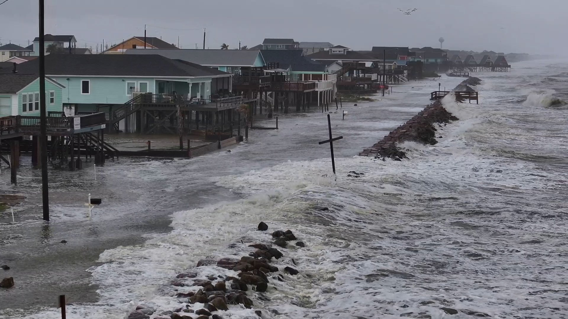 Texas Coast Floods From Gulf Tropical System | Weather.com
