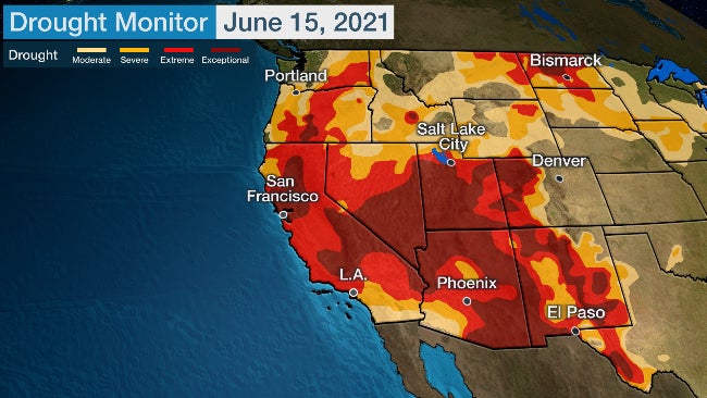 Western drought 2021
