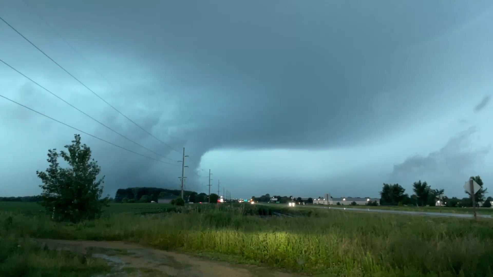 Tornado Takes Down Huge Trees, Power Lines In Wisconsin