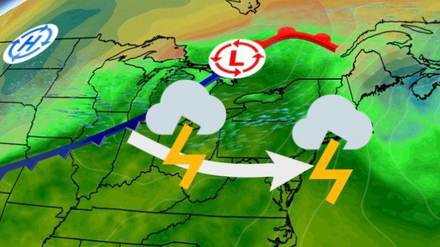 Storms Could Dampen Some Weekend Plans