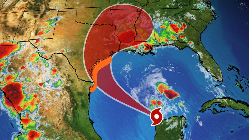 Hurricane Watches Extended In Texas - Videos from The Weather Channel