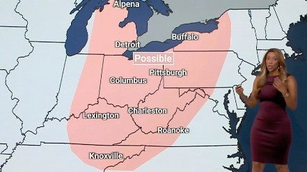 Where Severe Thunderstorms Are Possible Today