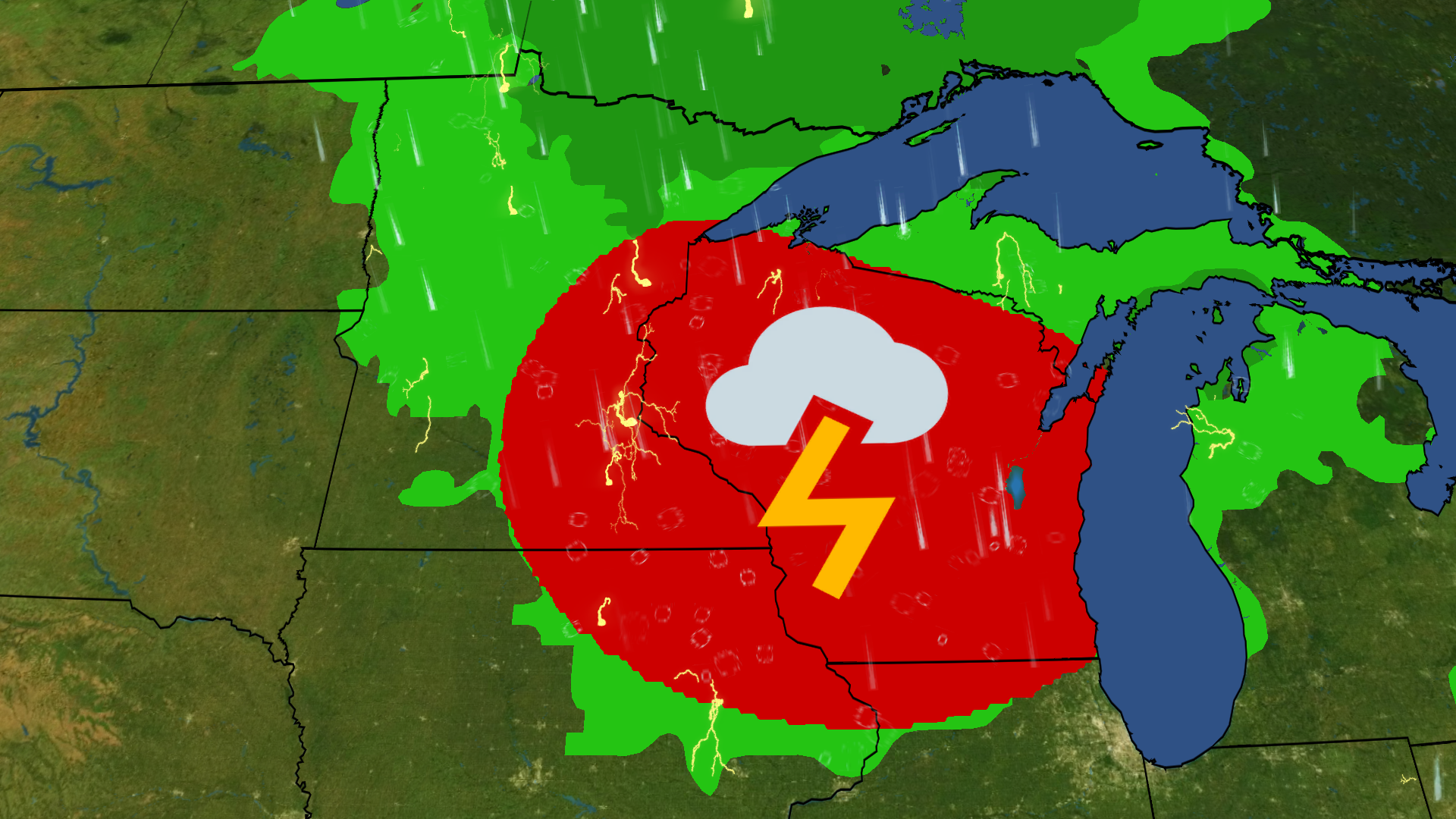 Severe Weather Possible Through Monday In Northern Plains