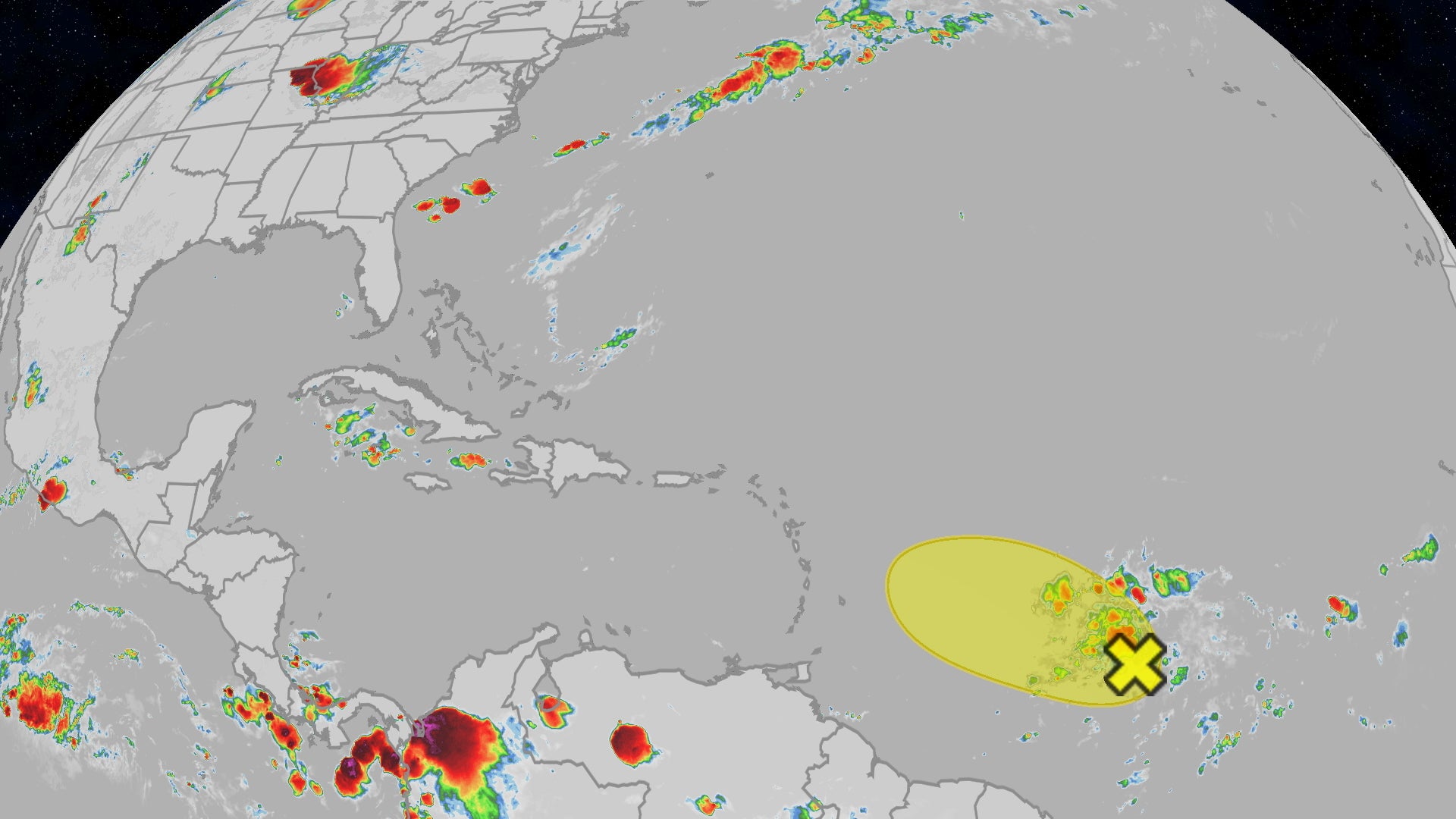 The Latest On Invest 94-L In The Central Atlantic