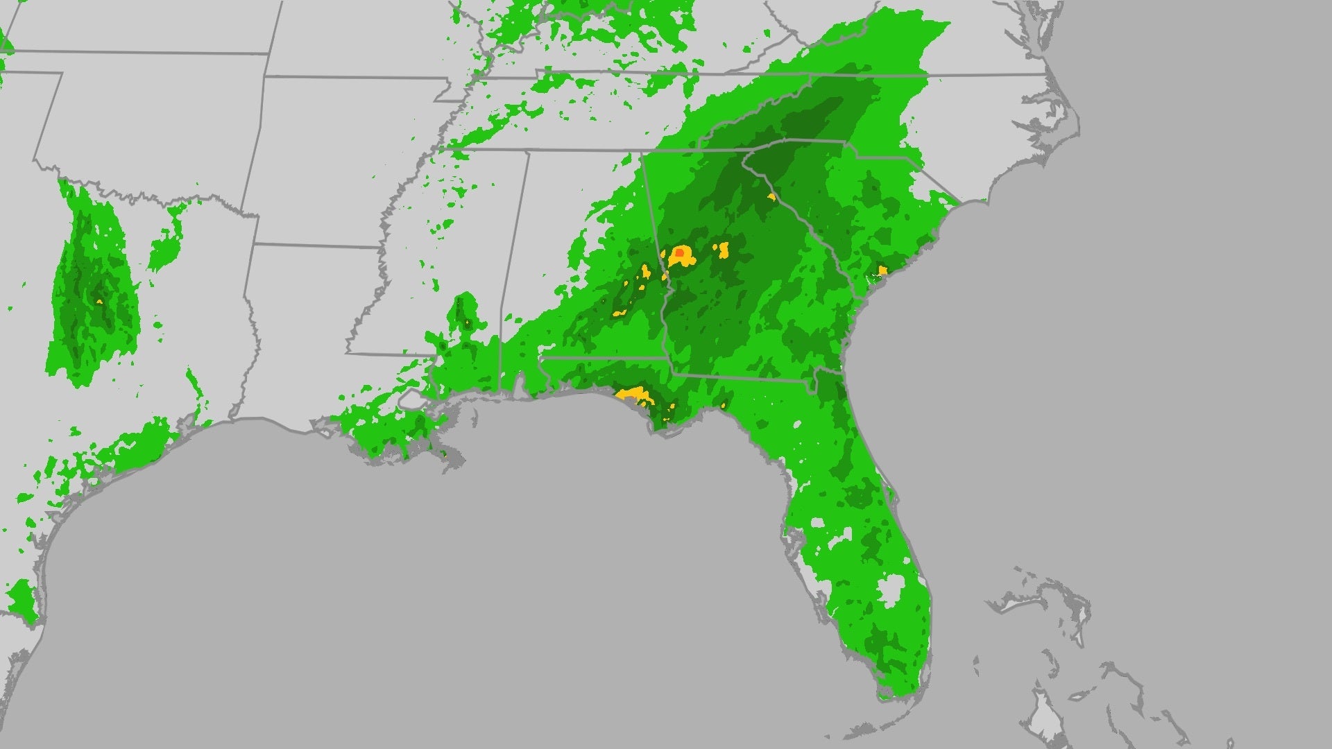 Southeast Stays Soaked This Week, Yet Temperatures Cooler