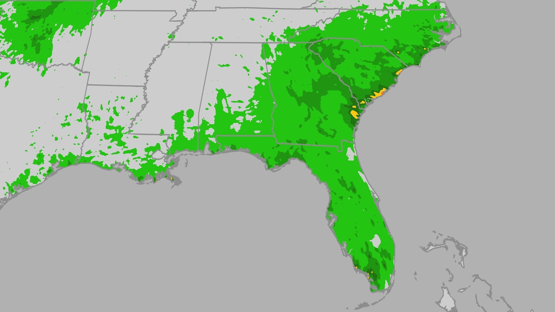 The Southeast Remains Soggy, Stubborn Storms Stick Around