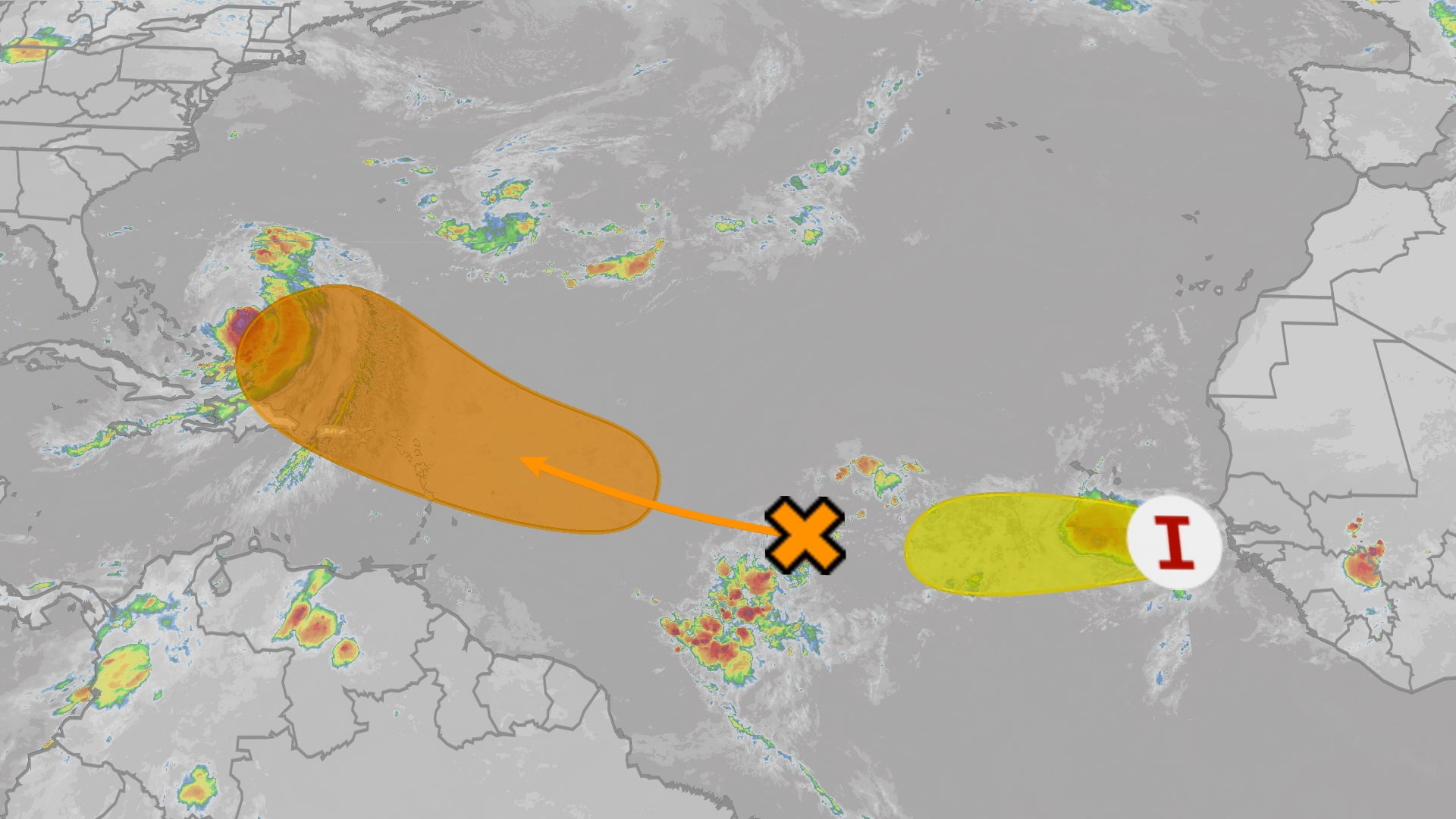 NHC Tracking 2 Tropical Waves In Atlantic