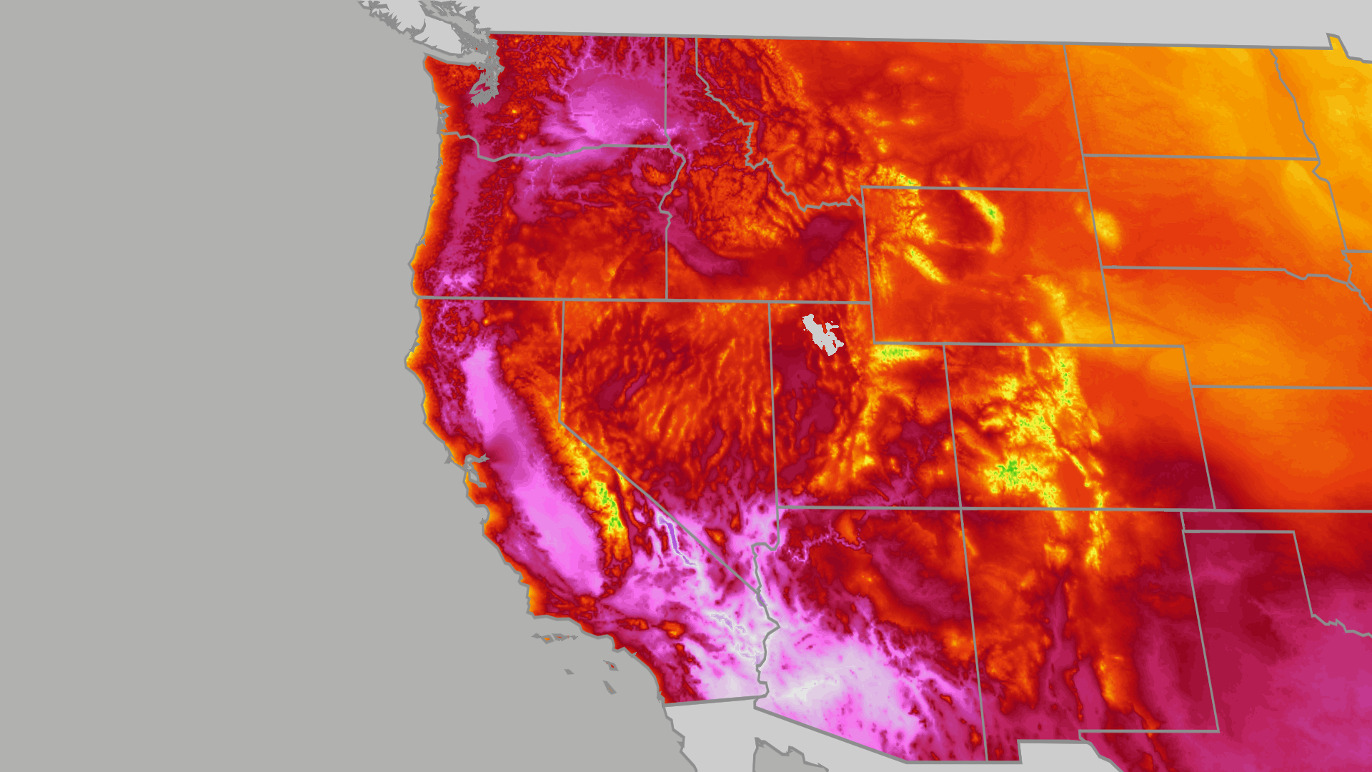 Relentless Heat Scorches Western States With No Relief