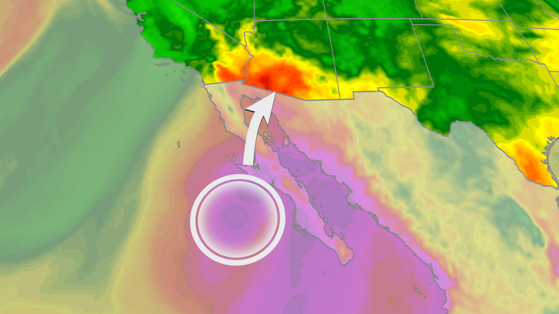 Lorena Brings Moisture, Flood Threat To Southwest 