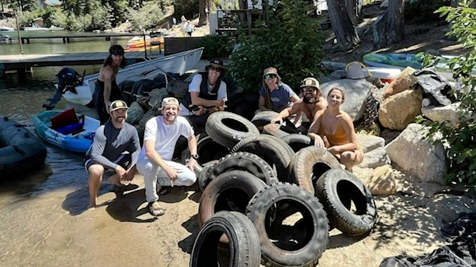Divers Pull 3,000 Pounds Of Trash From Lake