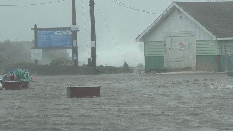 Lee Knocks Out Power In Nova Scotia Videos from The Weather Channel