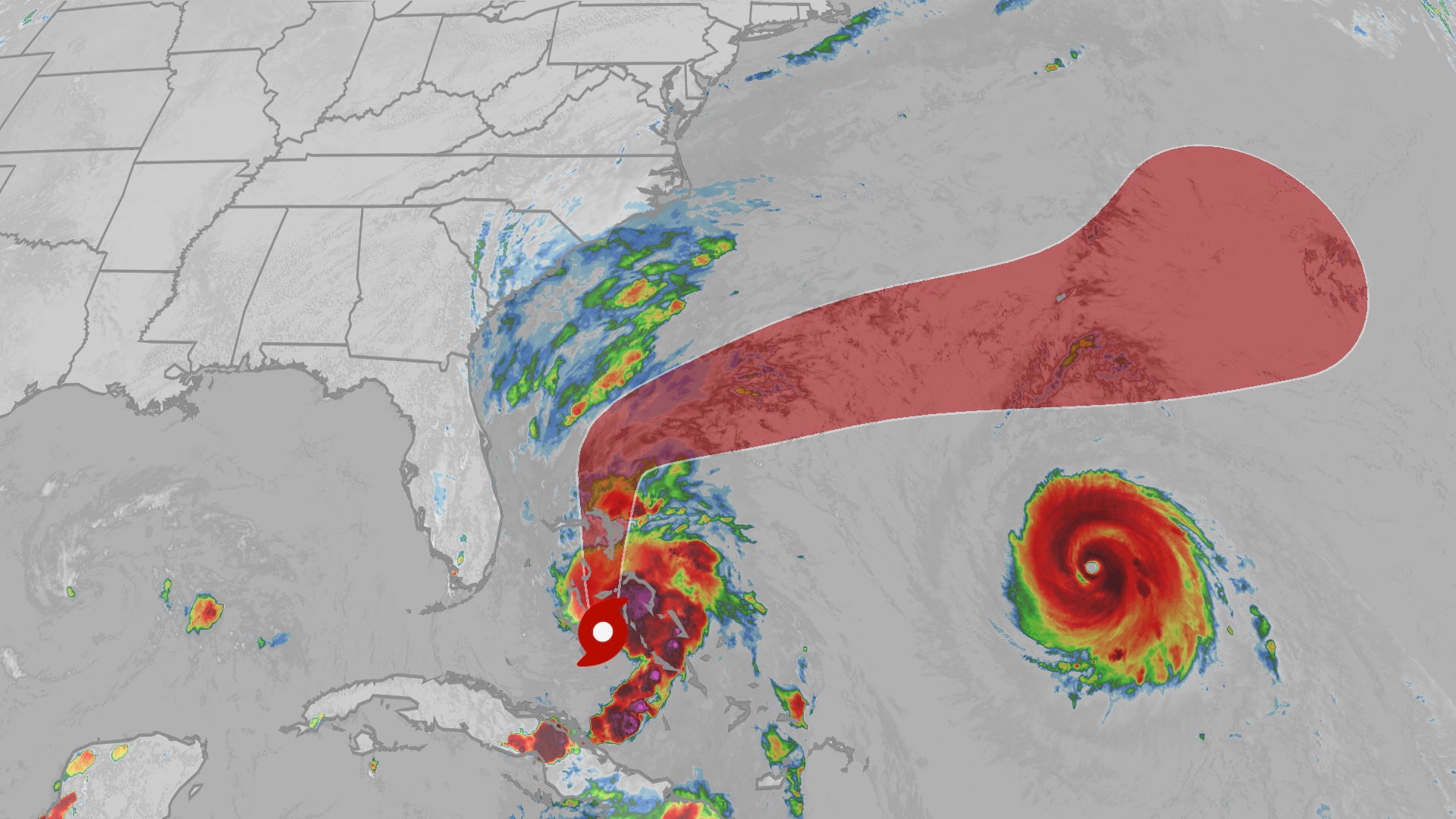 Imelda To Bring Heavy Rain, Gusty Winds, Rough Surf To SE US