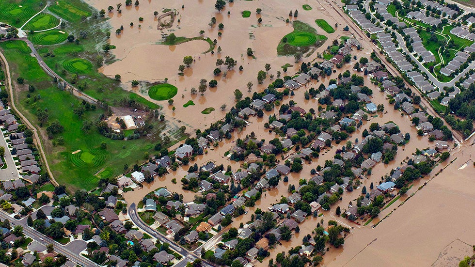 Colorado Floods A Billion Dollar Disaster Weather