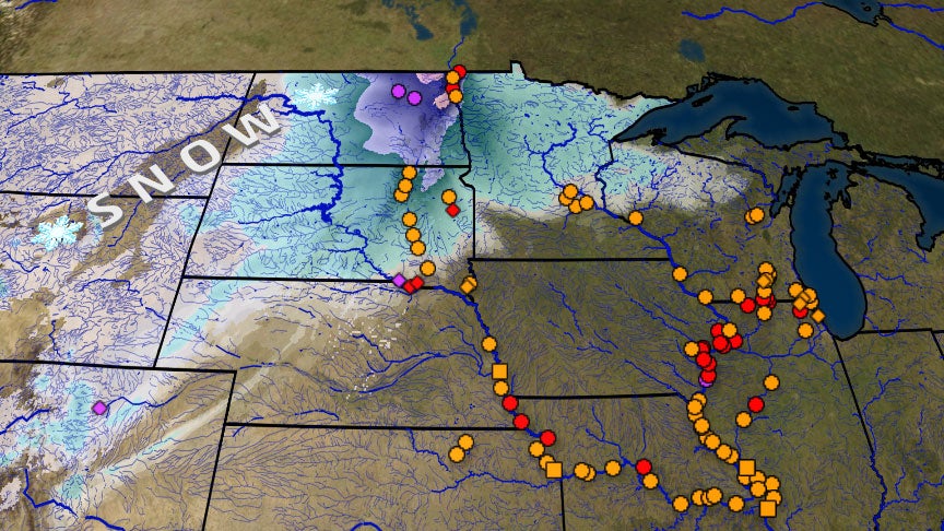 Snowstorm Is the Last Thing the Flood-Weary Plains Needs