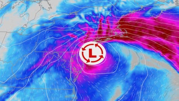 A Nor'easter Is Targeting The East Coast With Major Coastal Flooding, Heavy Rain, Strong Winds