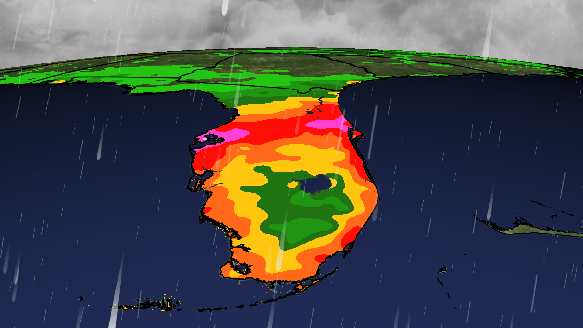 Trillions Of Gallons Of Rain Fell On Florida From Milton
