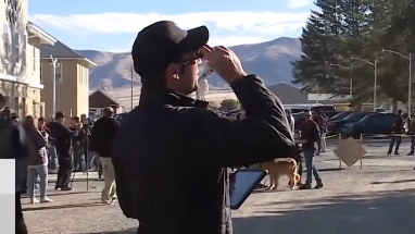 Watching Eclipse In Ely, Nevada