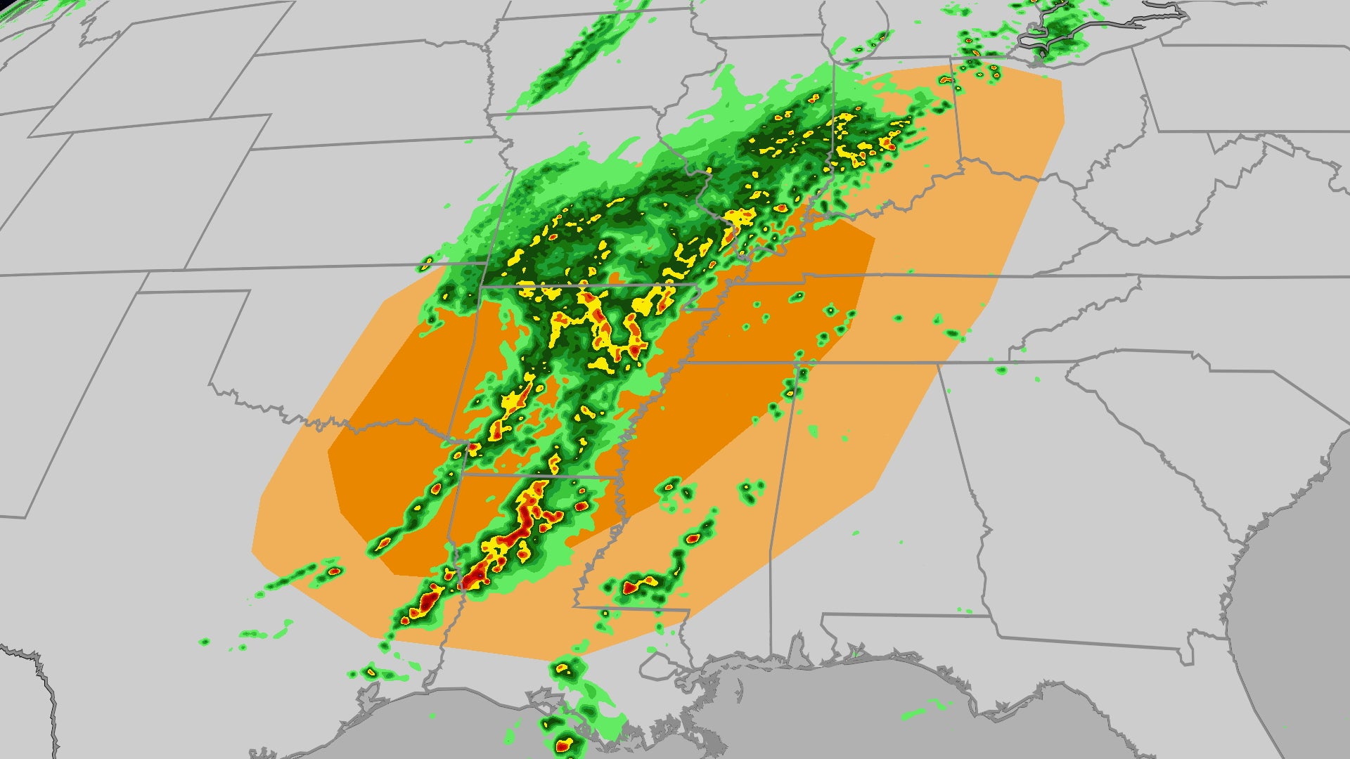 Damaging Winds, Large Hail, Tornadoes Possible Saturday