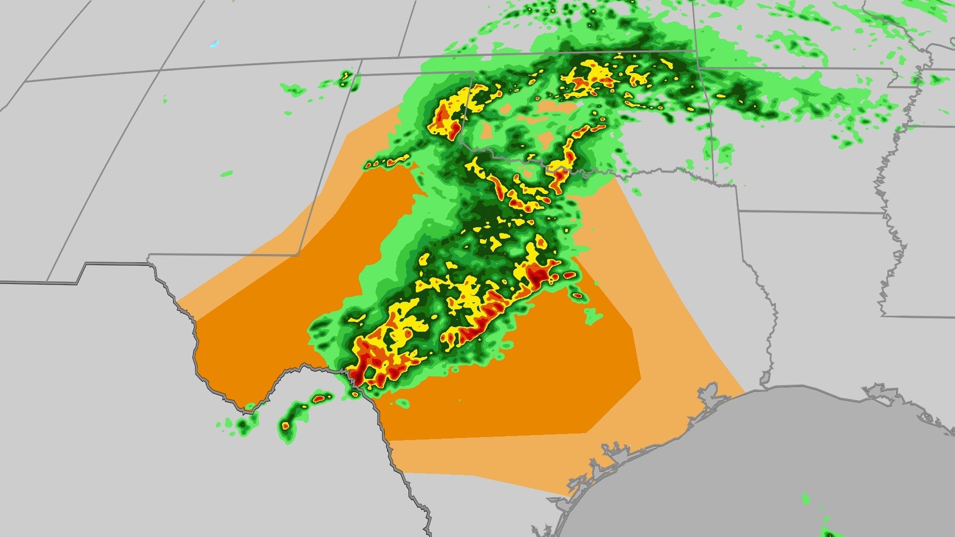 Severe Storms, Flooding Possible Across Texas, Oklahoma
