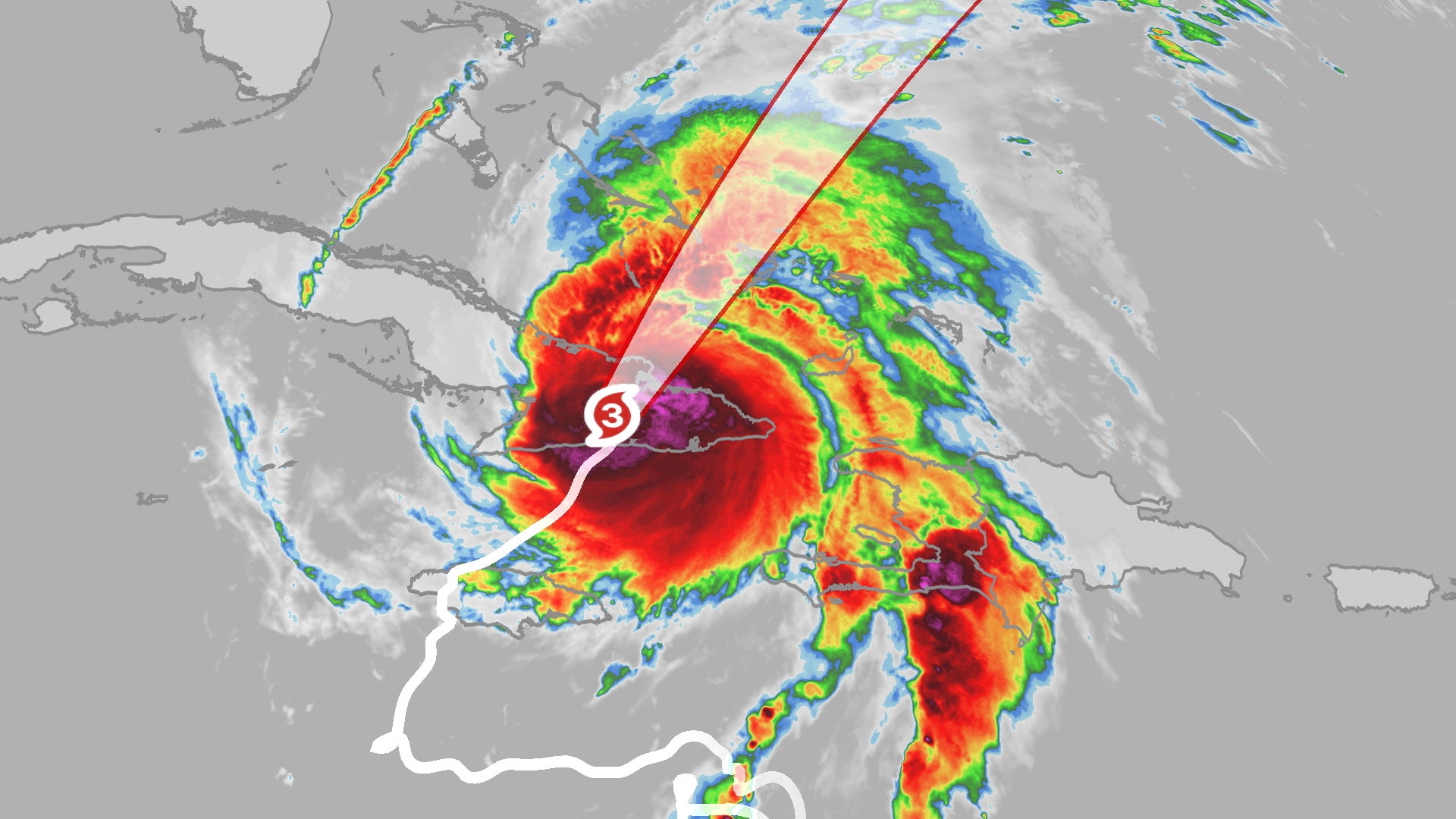 Melissa Moving Across Cuba, Headed Toward Bahamas Next