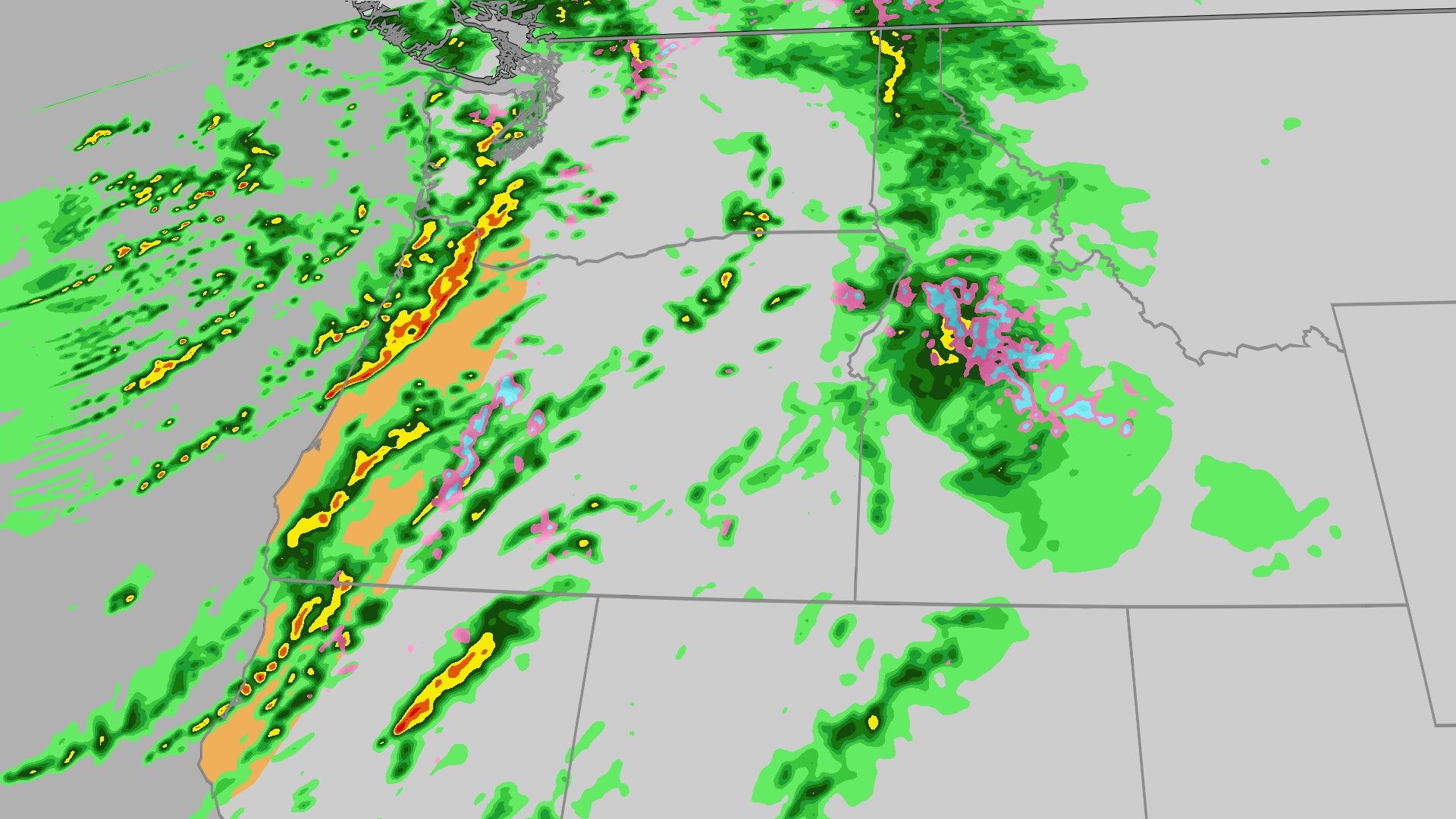 Atmospheric River Bringing Rain, Flood, Severe Threats