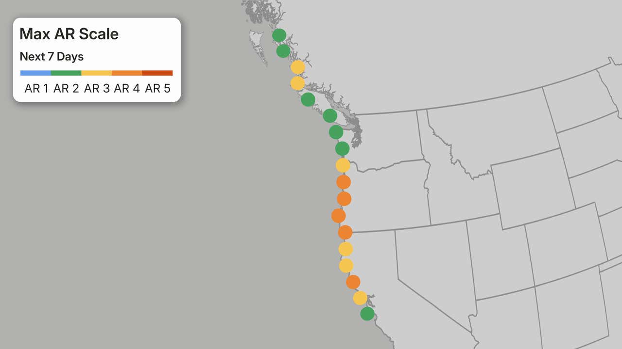 Atmospheric River Targets Pacific Northwest | Weather.com