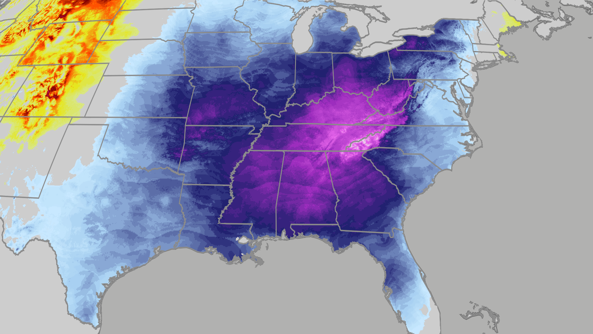 Cold Plunge Brings Record-Breaking Temps To Southeast