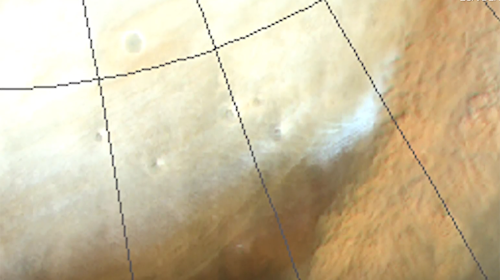 What Is Causing These Mysterious, Earthlike Clouds On Mars?