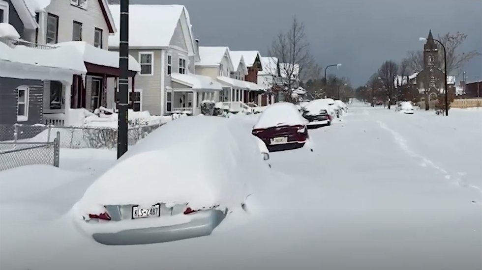 Digging Out Of More Than 6 Feet Of Lake-Effect Snow