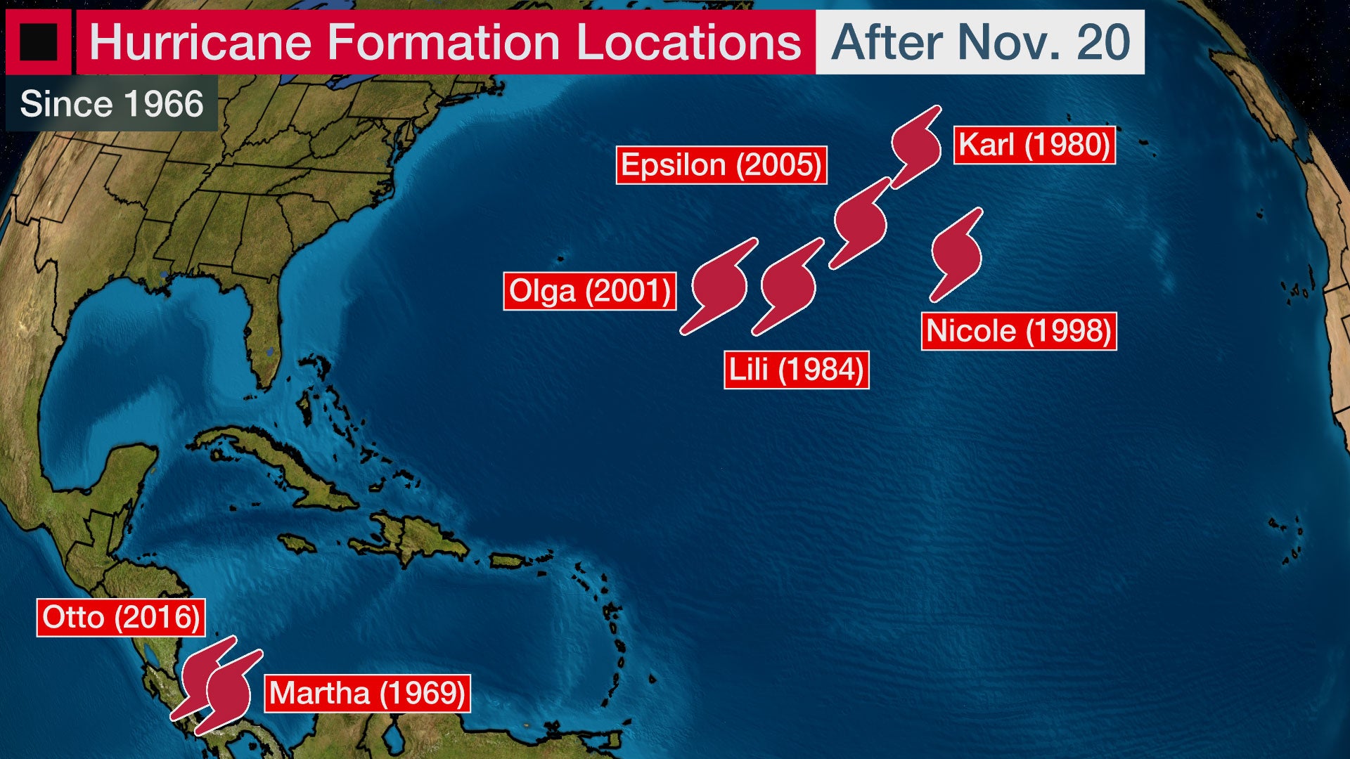 Tropical Storm Sebastien Could Become a Rare Late-Season Atlantic ...