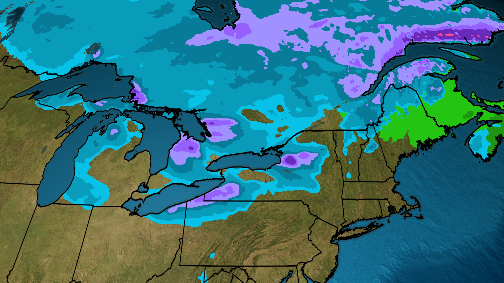 Lake-Effect Snow Could Be Locally Heavy Into Midweek
