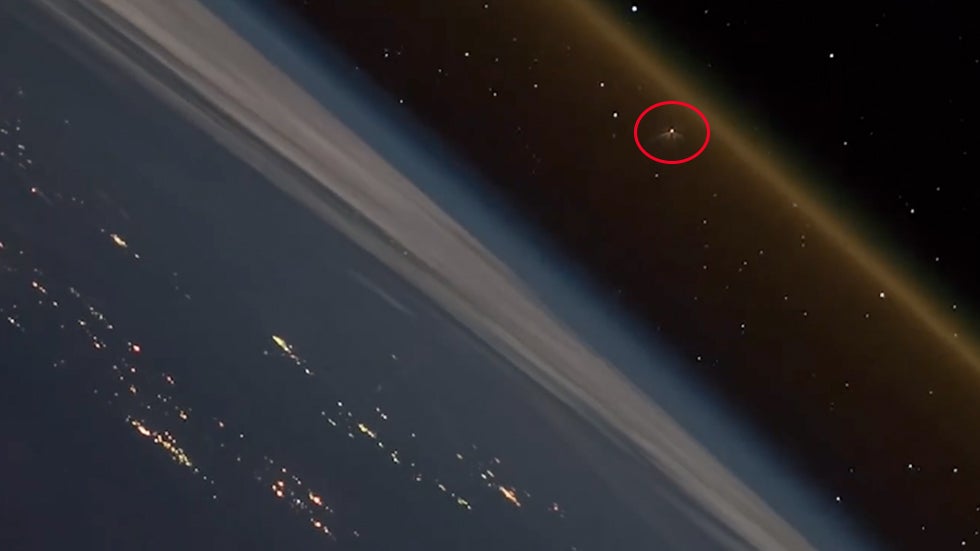 russian rocket launch seen