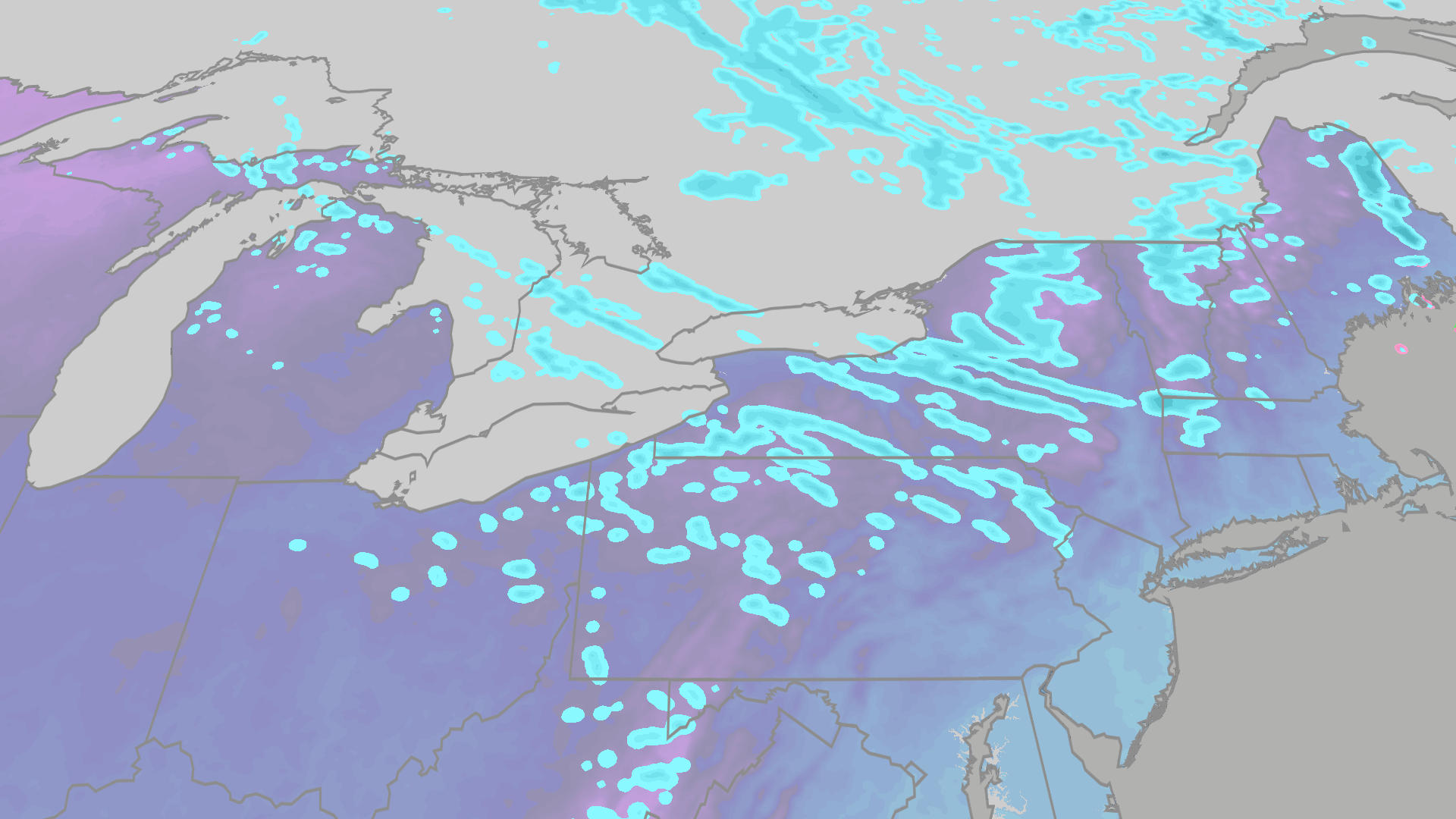 Heavy Snow Continues To Fall In The Great Lakes