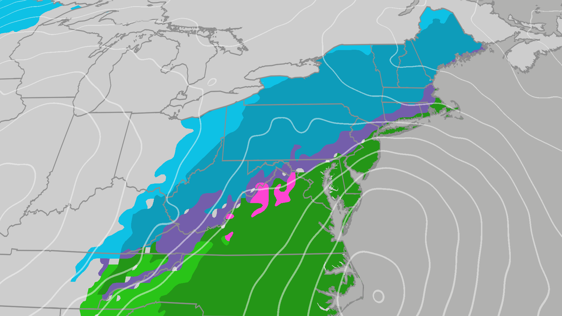 Winter Storm Chan To Bring Measurable Snow To Northeast
