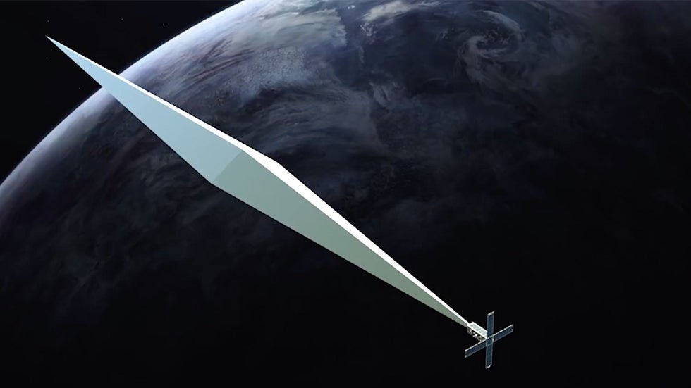 Artwork to Blast into Orbit, and You Can See It in Night Sky