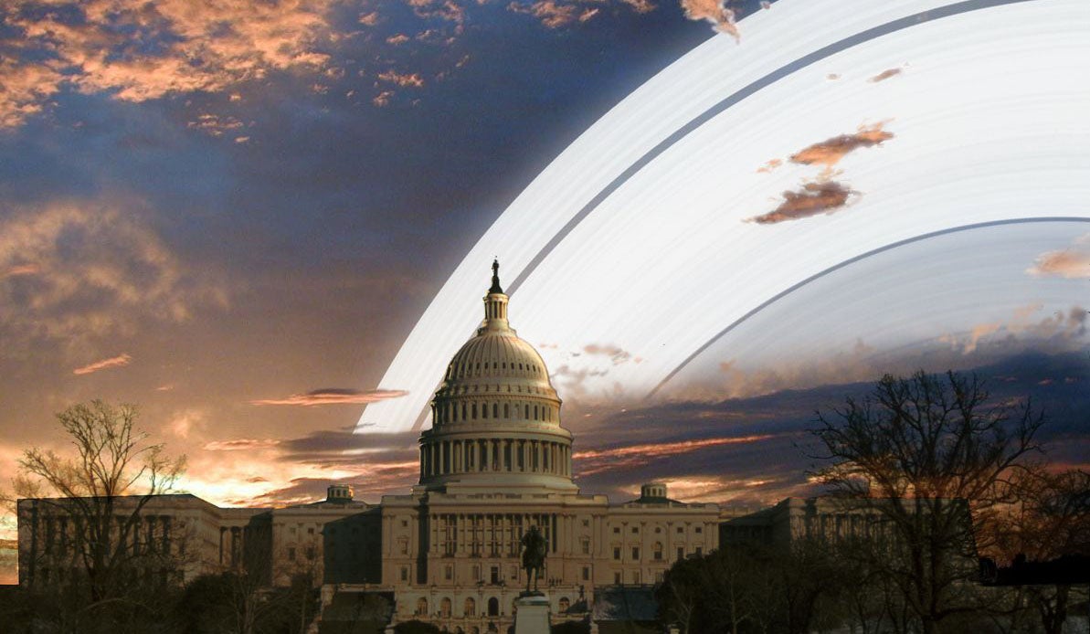 Rings View From Washington, D.C.