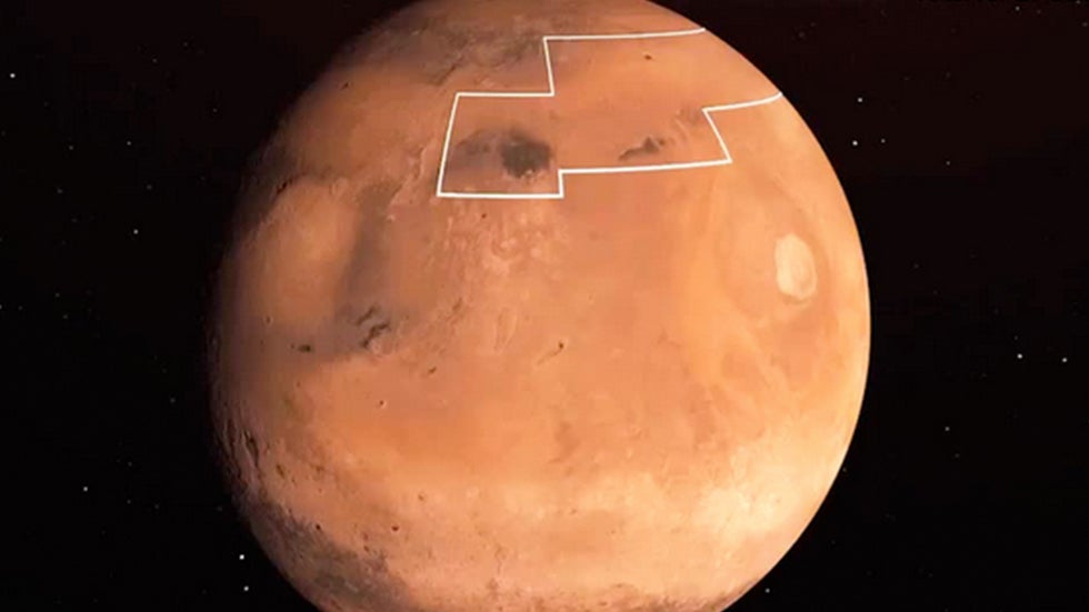 NASA's Treasure Map to Water on Mars Could Help Future Astronauts