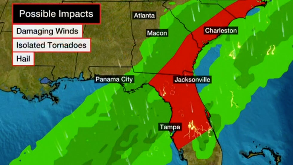 Severe Weather Still a Concern in Deep South | The Weather Channel