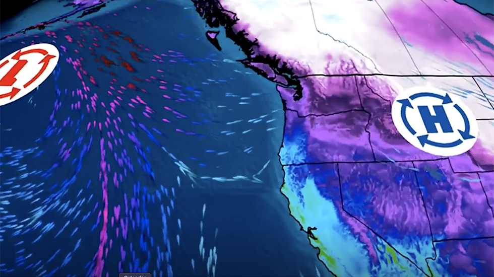 New Winter Storm Bringing Snow And Ice To Northwest
