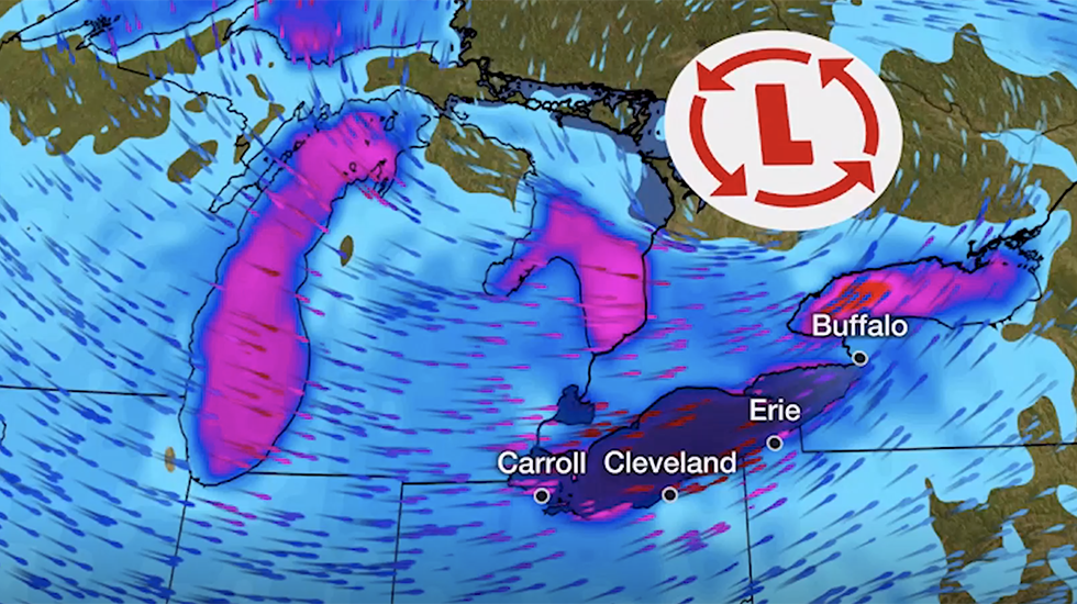 Winter Storm Elliott Forecast To Cause Flooding Along The Great Lakes