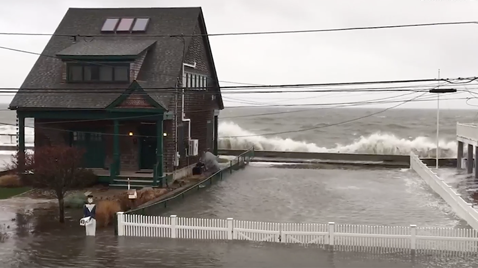 Winter Storm Elliott Brings Serious Coastal Flooding To Northeast