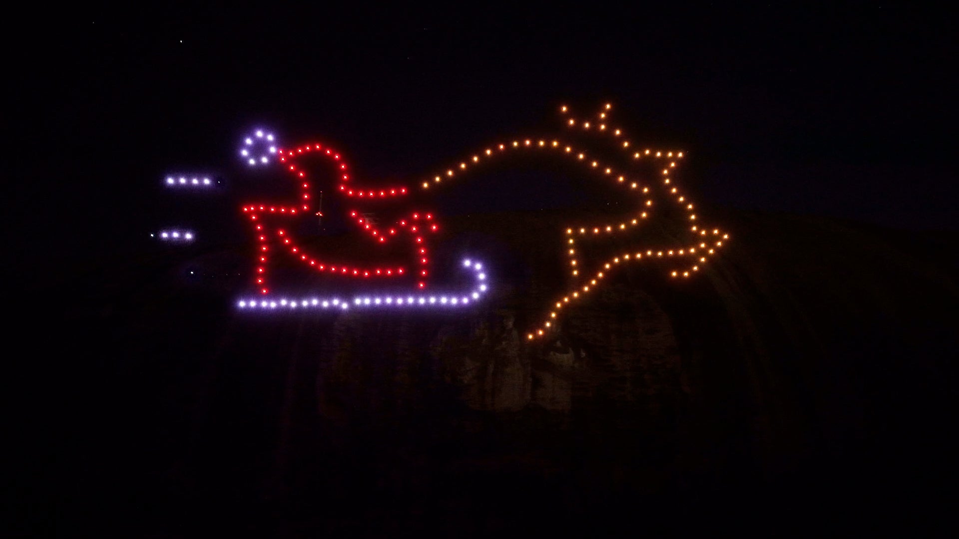 Holiday Drone Displays Like This One Are Delighting Crowds Around the U.S.