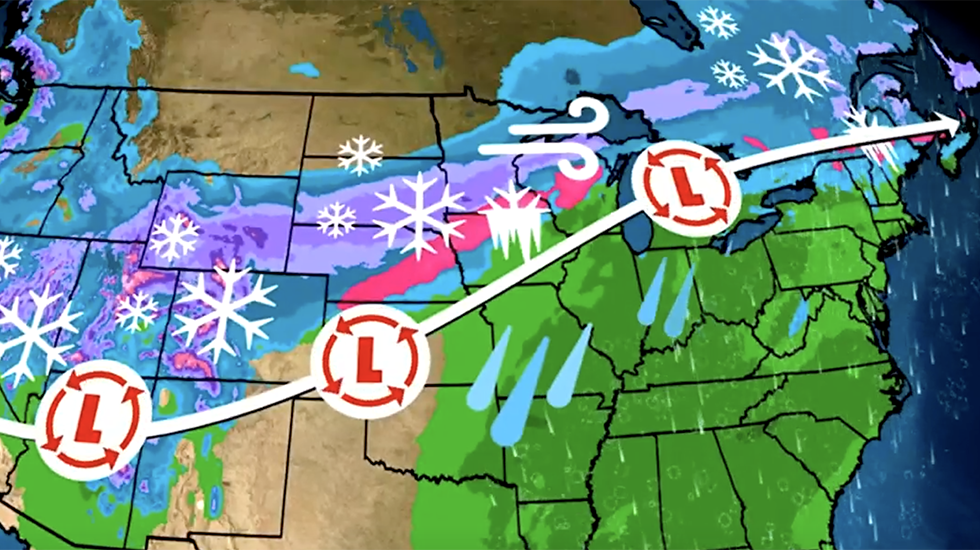 Winter Storm Set To Move Across The Country