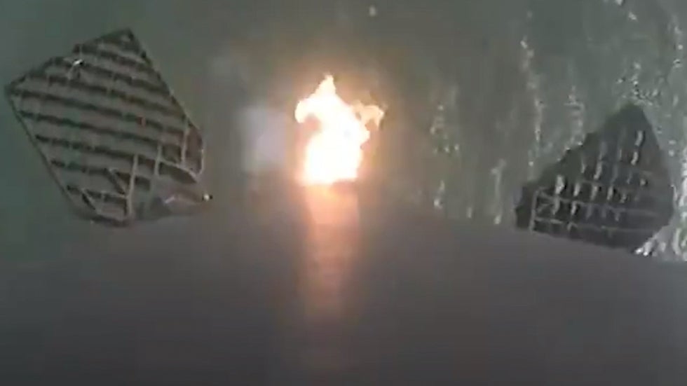 SpaceX Booster Does Not Stick the Landing